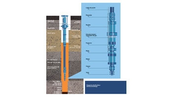 Diagrama de Bombeo Electrocentrífugo